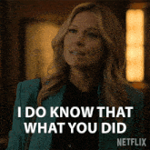 I Do Know That What You Did Was Wrong Lorna Crane GIF - I Do Know That What You Did Was Wrong Lorna Crane Becki Newton GIFs