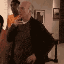 Good Heavens GIF - Faint Passing Out Larry David GIFs
