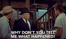 why why dont you tell me what happened bad day at black rock bad day at black rock gifs warner archive