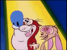 Ren And Stimpy Nod Yes GIF - Ren And Stimpy Nod Yes Quick GIFs