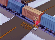 Stop GIF - Train Stop GIFs