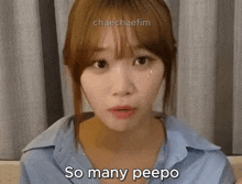 Chaewon Peepo GIF