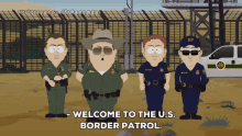 Welcome To The Us Border Patrol GIF - Us Border Border United States Border GIFs