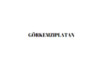 a white background with gorkemziplatan written in black letters