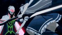 Absolute Duo Anime GIF - Absolute Duo Anime Fight GIFs