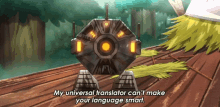 My Universal Translator Cant Make Your Language Smart Peanut Hamper GIF