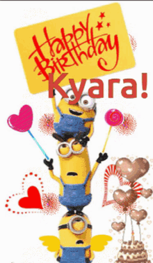 kyara birthday minion