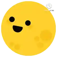 a yellow circle with a face on it and the word kinemaster on the bottom