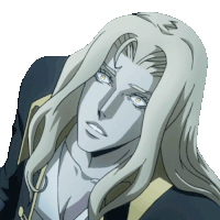Becoming Angry Alucard Sticker - Becoming Angry Alucard Castlevania Stickers