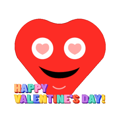 Happy Valentines Day Sticker - Happy valentines day Valentines