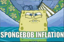 Spongebob Inflation GIF - Spongebob Inflation Bathtub GIFs