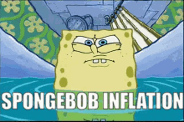 spongebob inflation