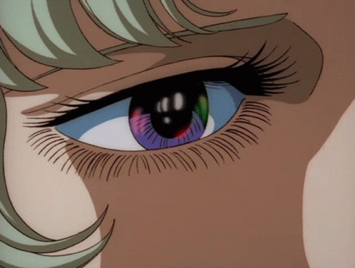 Premium Vector  Close up blue anime eye manga style