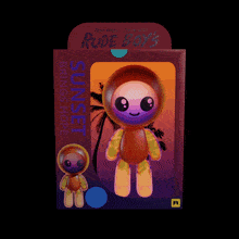 rude boy 's sunset box with a stuffed toy inside