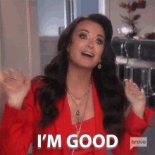 Im Good Kyle Richards GIF - Im Good Kyle Richards Real Housewives Of Beverly Hills GIFs