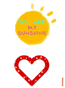 Animated Greeting Card You Are Sunshine GIF - Animated Greeting Card You Are Sunshine GIFs