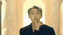 Bts Lips Are Sealed GIF - Bts Lips Are Sealed Shh GIFs