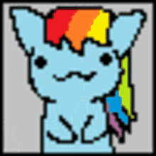 Rainbow Dash Lick GIF - Rainbow Dash Lick Pfp GIFs
