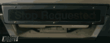 Stop Requested Nobody GIF - Stop Requested Nobody Bus GIFs