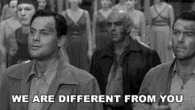 We Are Different From You But We Are Your Friends GIF - We Are Different From You But We Are Your Friends The Mole People GIFs