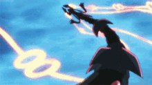 rayquaza shiny rayquaza pokemon anime flying