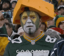 Cheese Head Go Packers GIF - Cheese Head Go Packers GIFs