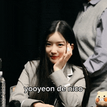Yooyeon De Nico Triples GIF - Yooyeon De Nico Triples GIFs