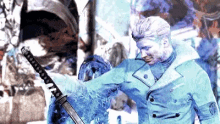 Devil May Cry Vergil GIF - Devil May Cry Vergil Doppelganger GIFs
