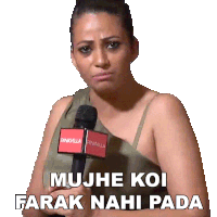 Mujhe Koi Farak Nahi Pada Aaliya Siddiqui Sticker - Mujhe Koi Farak Nahi Pada Aaliya Siddiqui Pinkvilla Stickers