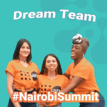 dream team love unfpa nairobisummit cumbre de nairobi