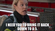 station19 maya bishop i need you to bring it back down to a5 a five five