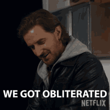 We Got Obliterated Ray Levine GIF - We Got Obliterated Ray Levine Richard Armitage GIFs