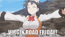 Virgin Road Virgin Road Friday GIF - Virgin Road Virgin Road Friday Shokei Shoujo GIFs