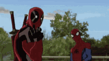 Lol Spider Man GIF - Lol Spider Man Deadpool GIFs