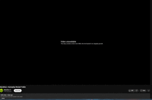 a marathon gameplay reveal trailer is displayed on a black screen