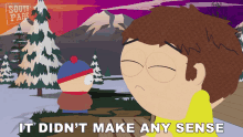 It Didnt Make Any Sense Jimmy Valmer GIF - It Didnt Make Any Sense Jimmy Valmer South Park GIFs