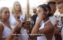 Use Your Brain Use Your Brain Think GIF - Use Your Brain Use Your Brain Think Smart GIFs