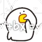 a cartoon duck with a yellow beak is holding a sign that says +bx