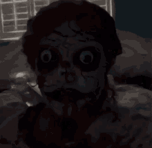 Endacha With Scary Makeup Googly Eye Horror GIF - Endacha With Scary Makeup Googly Eye Horror Kokopuffz69 GIFs
