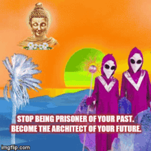 Stuck In Past Become Architect GIF - Stuck In Past Become Architect Alien GIFs