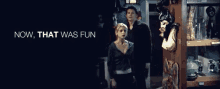 Now, That Was Fun! GIF - That Was Fun Now That Was Fun Buffy The Vampire Slayer GIFs