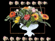 Flower Pot Flowers GIF - Flower Pot Flowers GIFs