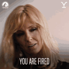 You Are Fired Beth Dutton GIF - You Are Fired Beth Dutton Kelly Reilly GIFs