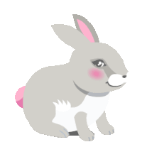 Rabbit Sticker - Rabbit Stickers