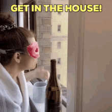 Get In The House Quarantine GIF - Get In The House Quarantine Stay Home GIFs
