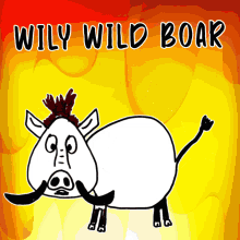 wily wild boar veefriends crazy out of control clever
