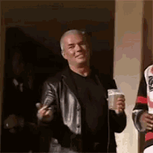 Eric Bischoff Middle Finger GIF - Eric Bischoff Middle Finger Flip Off GIFs