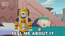 Tell Me About It Eric Cartman GIF - Tell Me About It Eric Cartman K10 GIFs