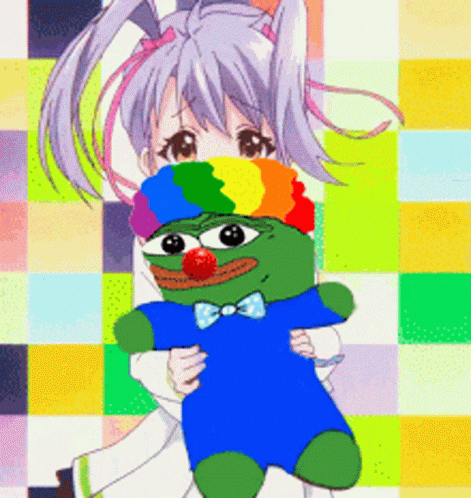 Anime Pepe Clown GIF - Anime Pepe Clown - Descubre y comparte GIF
