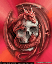 Dragon Skull GIF - Dragon Skull Red GIFs